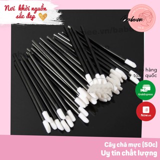 Cây chà mực giúp chà sạch phần mực thừa và đều mực cho nét sợi túi 50 chiếc