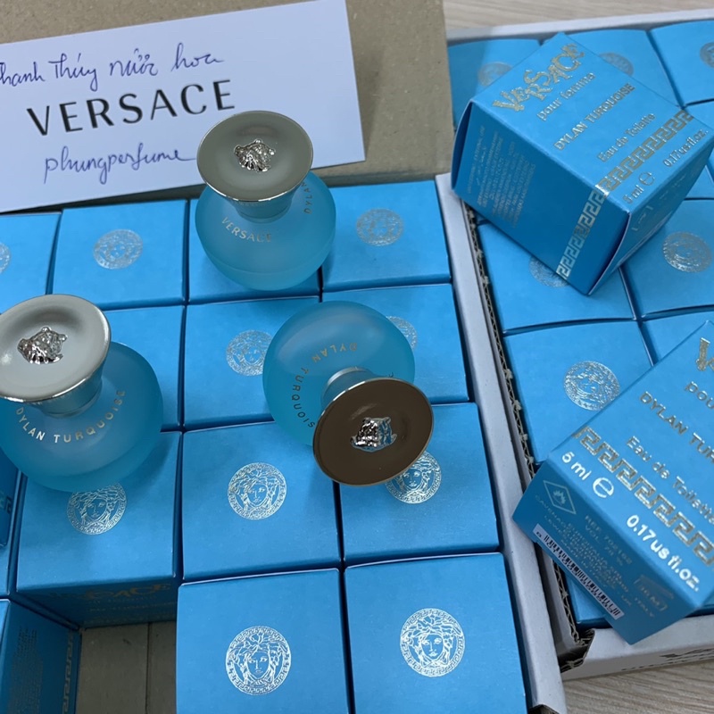 Nước hoa Mini Versace Dylan Turquoise pour femme EDT 5ml