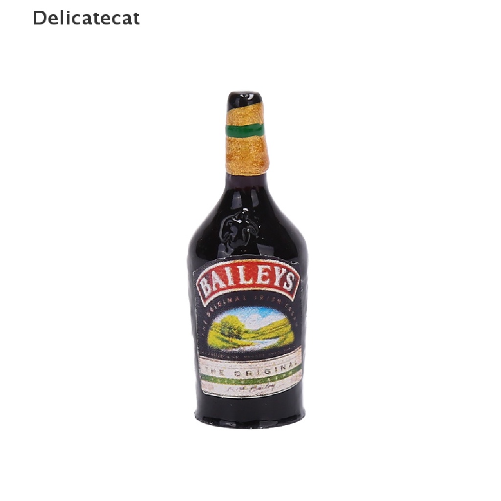 Bộ 3 Mô Hình Chai Rượu Thu Nhỏ Tỉ Lệ 1 / 12 Dùng Để Trang Trí Nhà Búp Bê