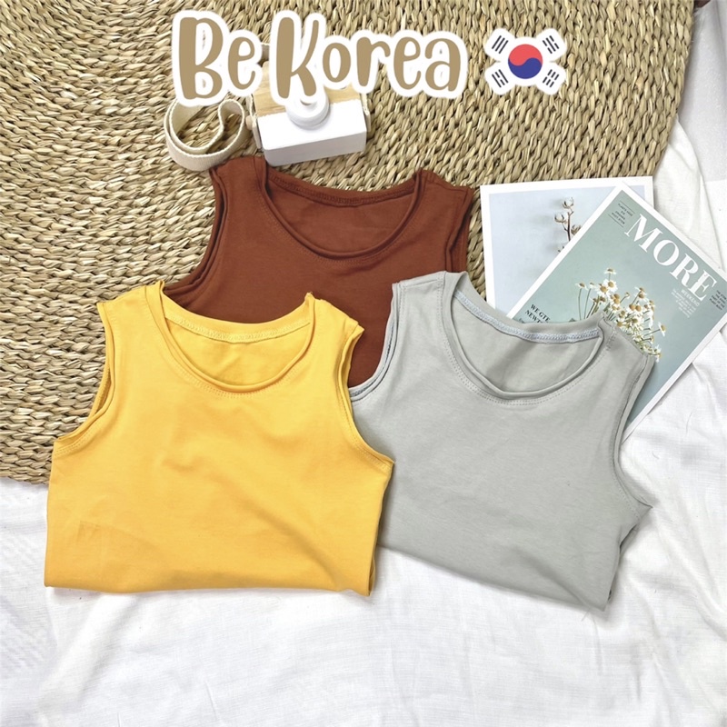 Áo ba lỗ sát nách BLT - BE KOREA cho bé trai,bé gái từ 7-33KG