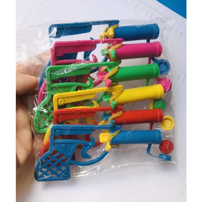 Set 12 Cây Súg Bắn Dây Thun, đồ chơi nhiều màu cho bé