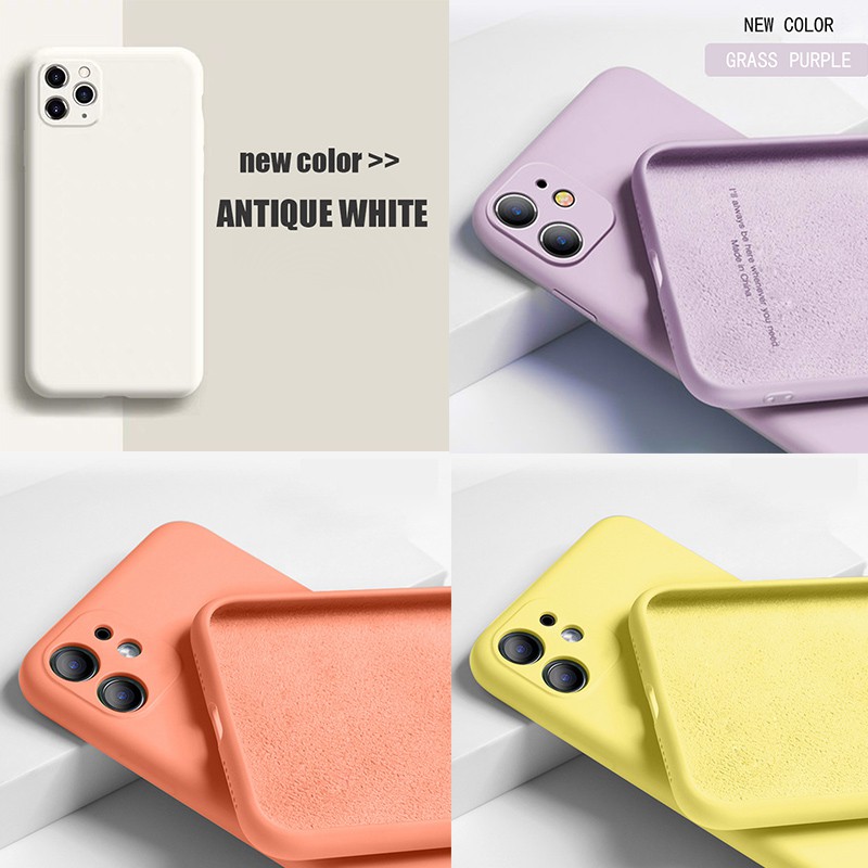 Ốp điện thoại silicon chất lượng cho iPhone 6 6s 7 8 plus X XR XS MAX 11 PRO MAX