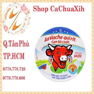 Phomai con bò cười hộp 8 miếng.
