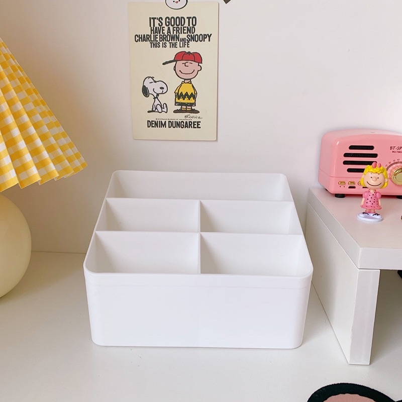 Hộp nhưa đựng đồ dùng học tập đa năng Kệ nhựa để bàn cắm bút