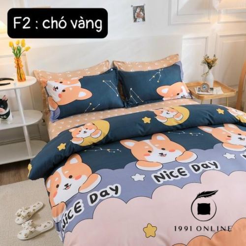 🍃 Bộ sưu tập Chăn Ga Gối FLY2 -1 [CÓ CHĂN LÓT BÔNG THÔNG MINH] Dùng cho cả 4 mùa - Lồng thêm được ruột chăn 🍃 | BigBuy360 - bigbuy360.vn