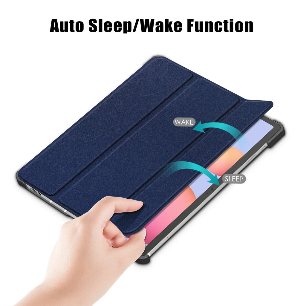 Bao Da Samsung Galaxy Tab S8 Plus 12.4 X800 X806 Da Trơn Cao Cấp