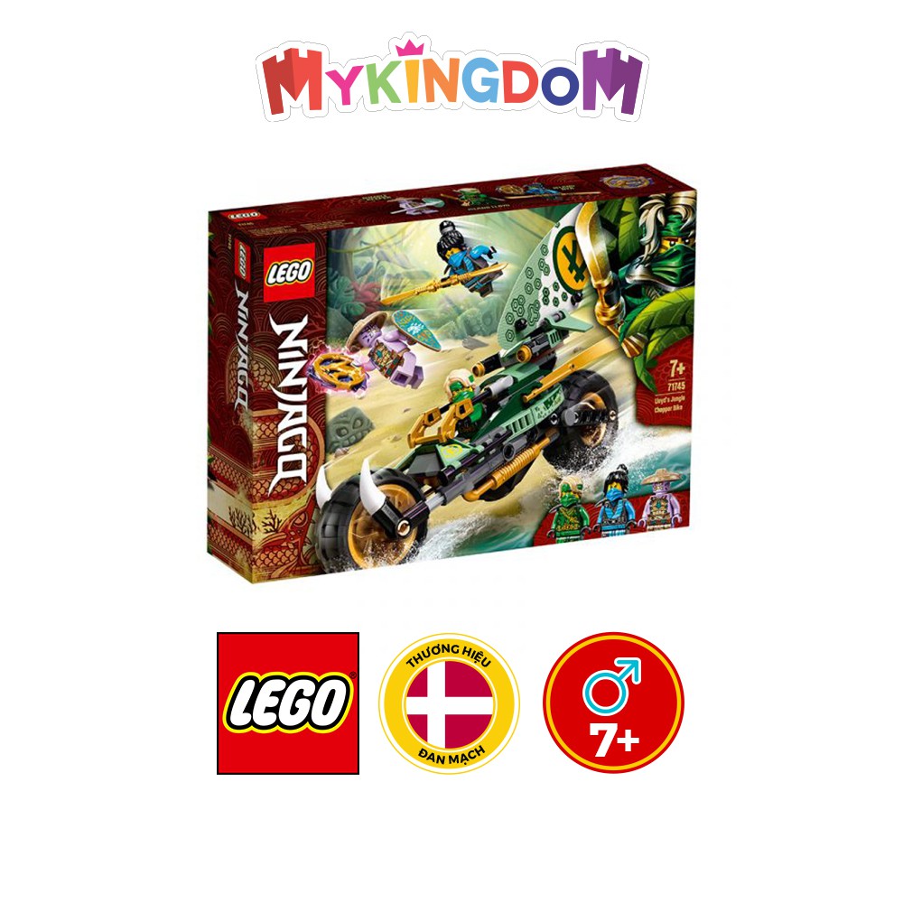 Đồ Chơi Lắp Ráp LEGO NINJAGO Xe Địa Hình Rừng Xanh Của Lloyd 71745 Cho Bé Trên 7 Tuổi