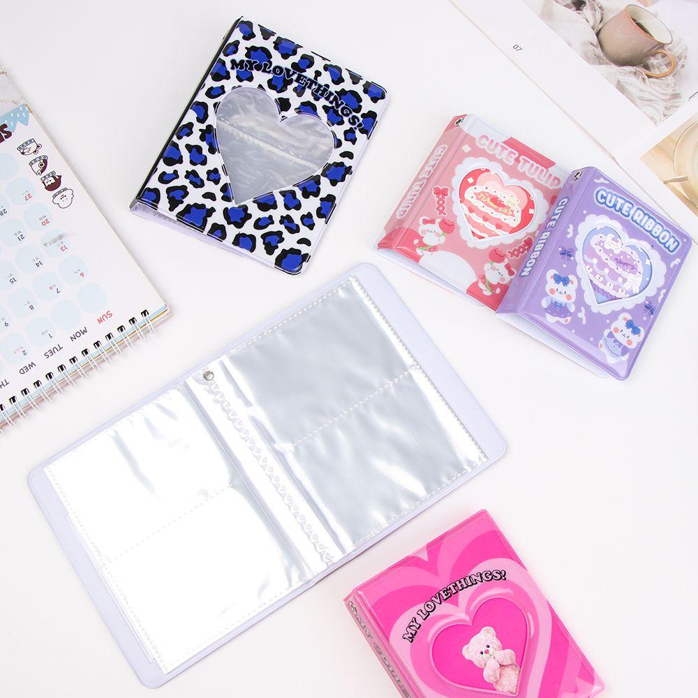 ❈Borage❈ Giá Đỡ Album Ảnh Mini Hình Trái Tim Đáng Yêu