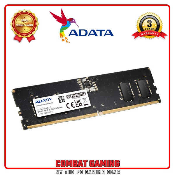 RAM ADATA DDR5 16GB BUS 4800 UDIMM