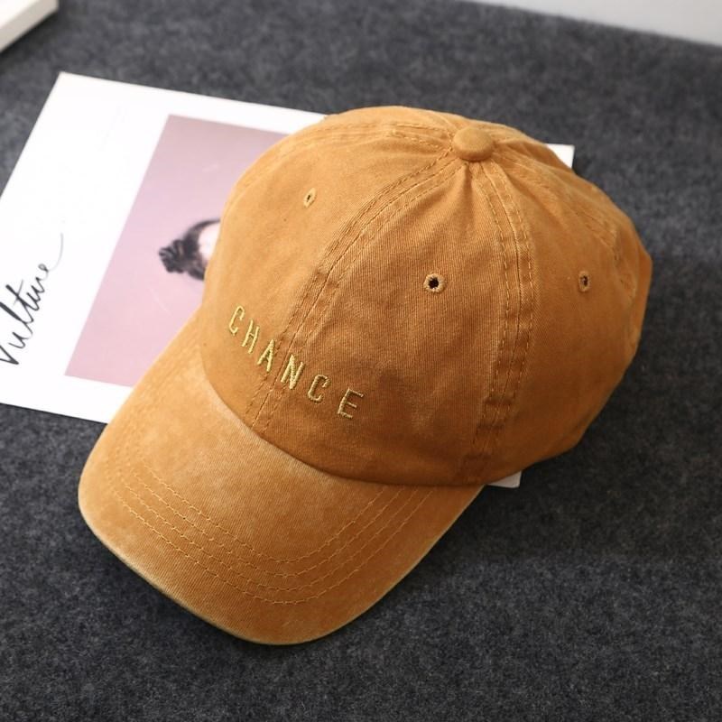 Mũ lưỡi trai kiểu Hàn thêu chữ phong cách đường phố bốn mùa có thể giặt được 19117