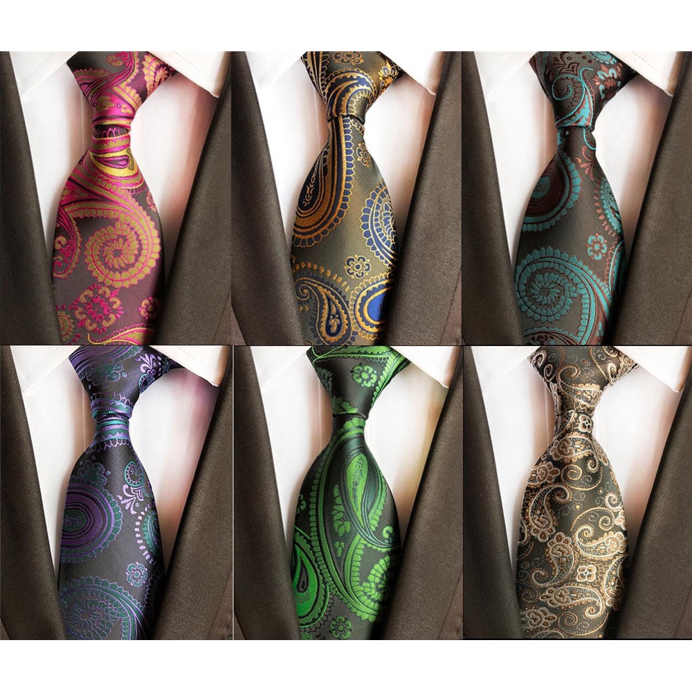 Cà Vạt Họa Tiết Ca Rô Thời Trang Dành Cho Nam, Bản 8cm