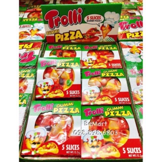 Hộp 48 Chiếc Kẹo Gummi Pizza Trolli 15.5gr x 5 Miếng