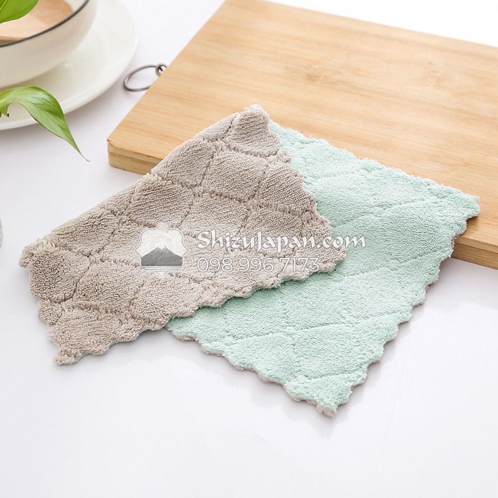 Khăn San Hô Lau Bếp Đa Năng Siêu Mềm Siêu Thấm Hút