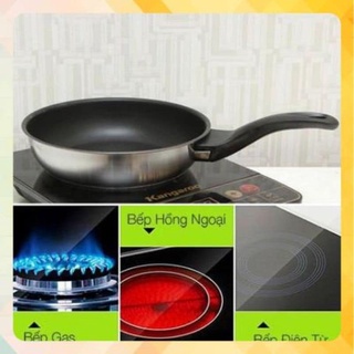 Chảo chống dính bếp từ Fivestar 3 đáy cao cấp size 28cm
