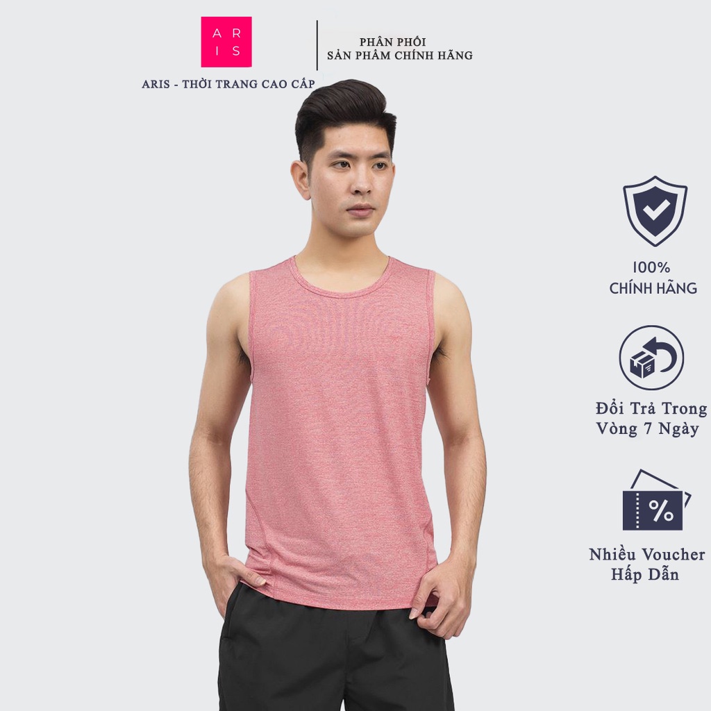 Áo ba lỗ nam cao cấp ARISTINO siêu nhẹ, mặt vải thấm hút vượt trội - ABL0012