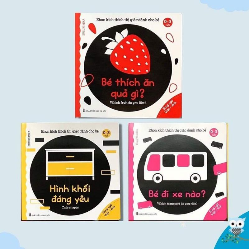 TRANH EHON KÍCH THÍCH THỊ GIÁC CHO BÉ TỪ 0-3 TUỔI