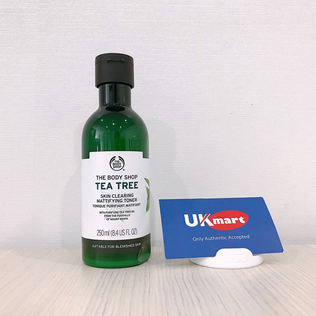 Toner Da Dầu Mụn The Body Shop Tea Tree Skin Clearing Mattifying Toner