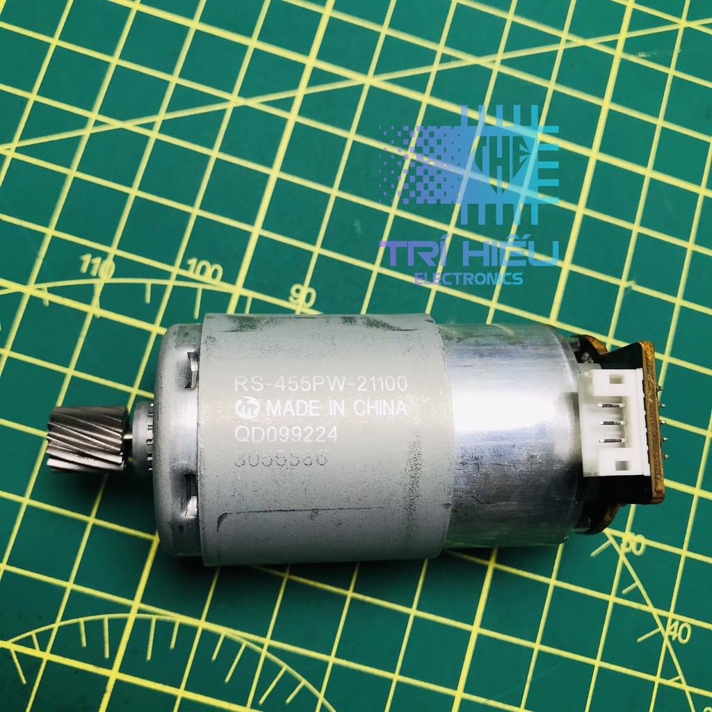 Động cơ DC Encoder 64 xung Servo Motor RS - 455PW - 21100