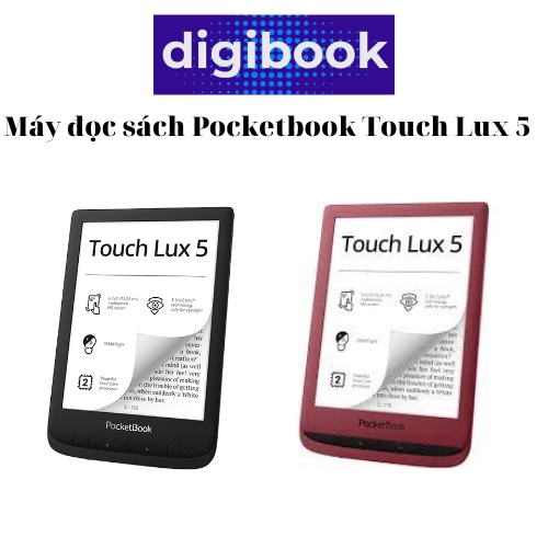 Máy đọc sách Pocketbook Touch Lux 5 thumbnail