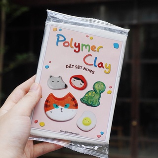 Đất set nung Polymer Clay màu trắng