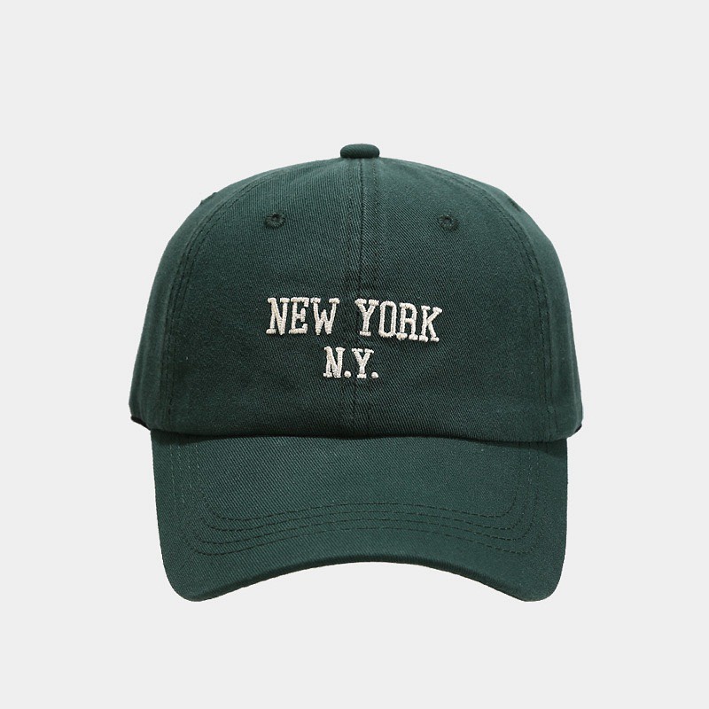 Mũ lưỡi trai HAZIN HZMLTNY thêu chữ New York NY ulzzang unisex phù hợp cho cả nam và nữ nhiều màu