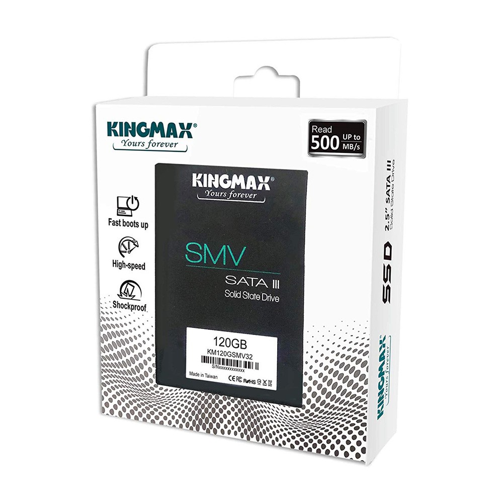 Ổ cứng SSD Kingmax 120GB SMV32 2.5", SATA3