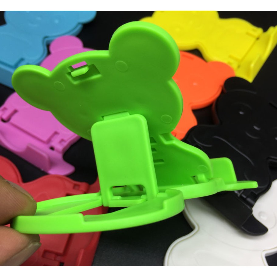 Giá Đỡ Điện Thoại Hình Gấu Có Thể Gấp Gọn Tiện Dụng