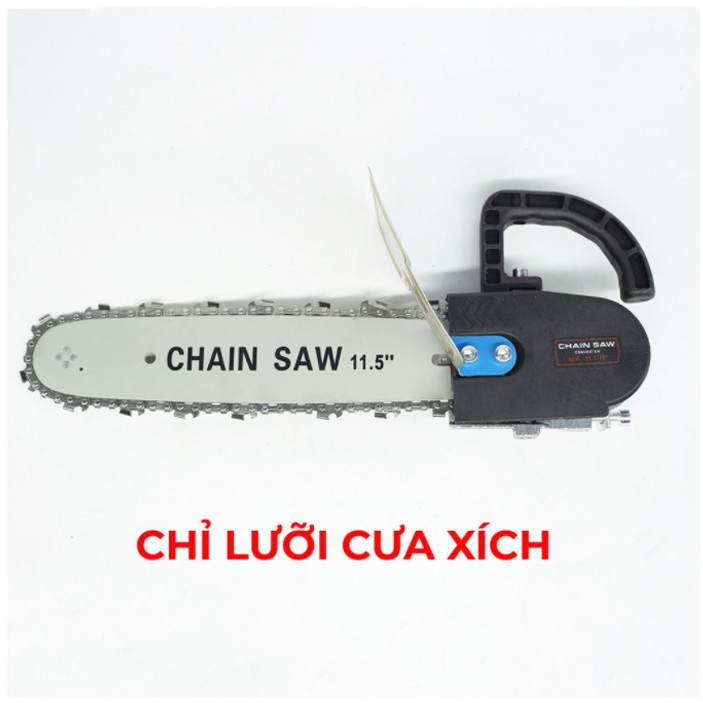 [COMBO] Máy mài góc Bosch + Lưỡi cưa xích - Biến máy mài thành máy cưa siêu rẻ - Xẻ gỗ - Tỉa cành - Đánh bóng