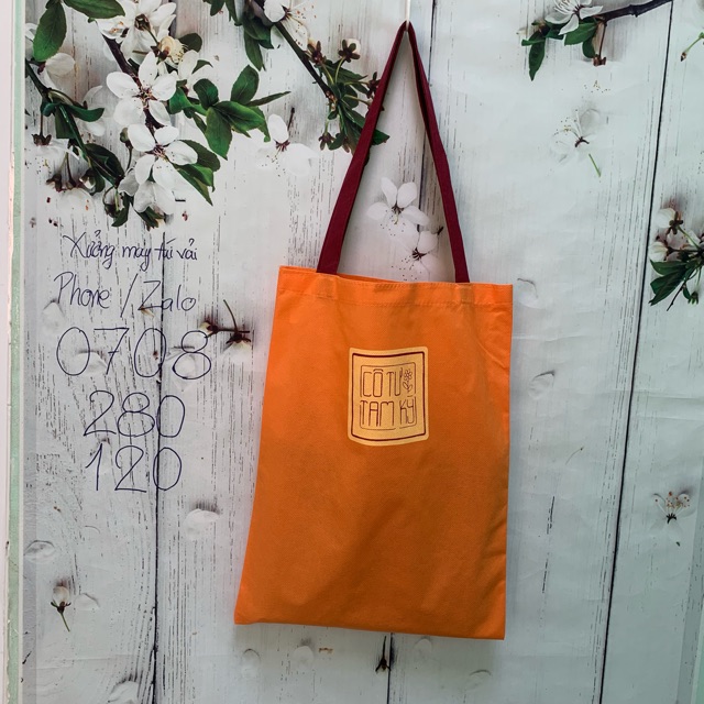 Túi tote in logo