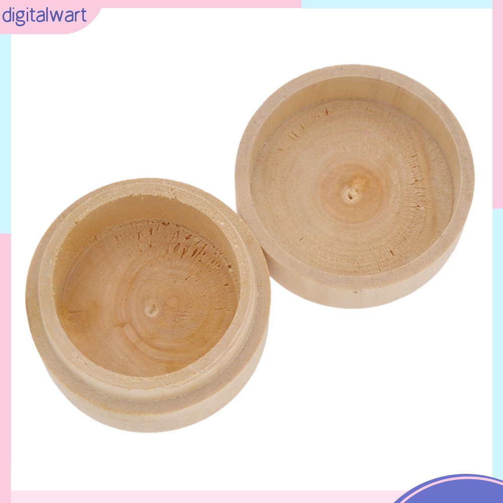 Hộp gỗ đựng trang sức hình tròn