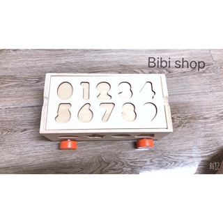 Bộ thả số thả khối dành cho bé