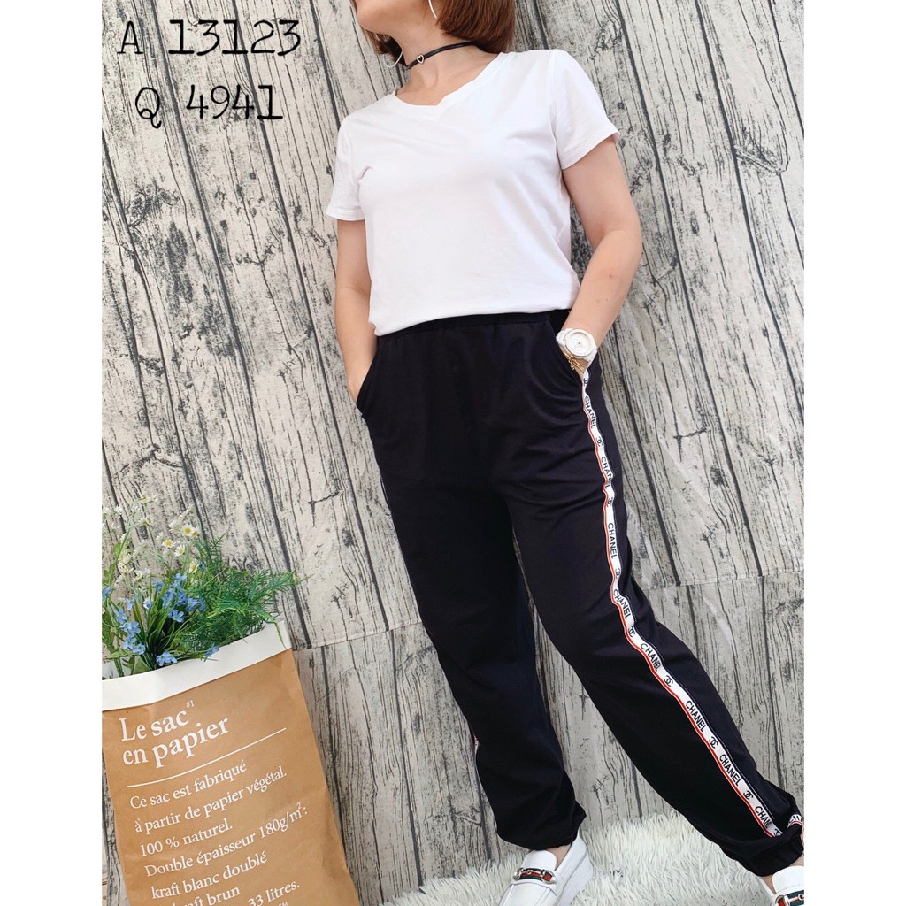4941 Quần Thể Thao BIG SIZE Pó cổ chân viền CN
