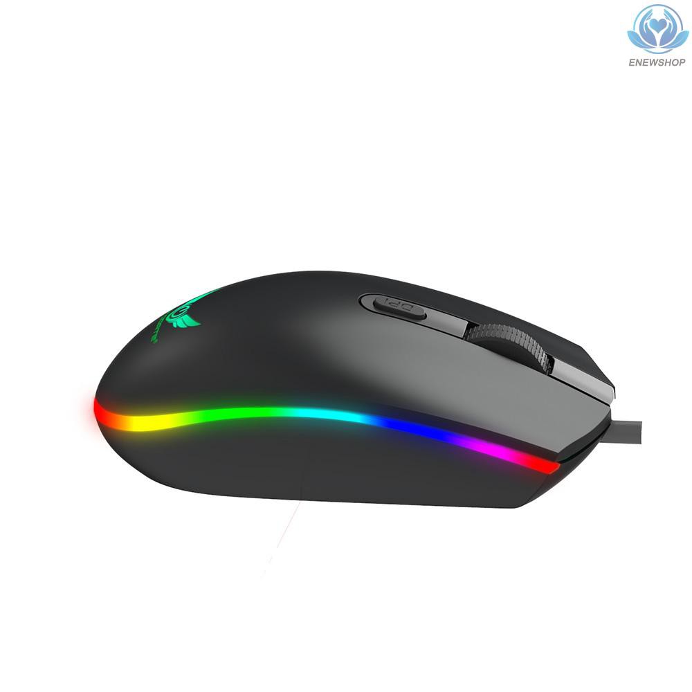 Chuột Chơi Game Zerodate S900 1600dpi 4 Nút Có Đèn Led Nền Rgb