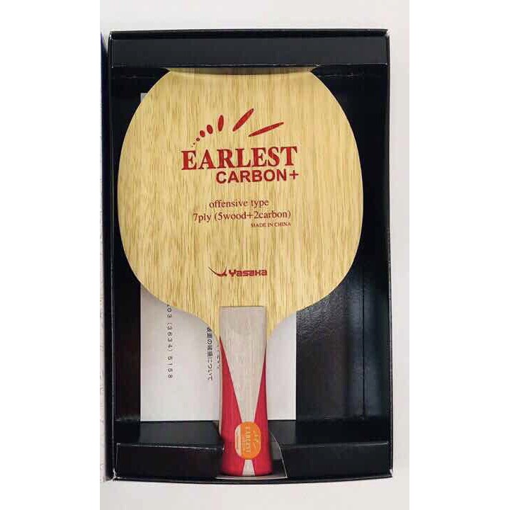 Cốt Vợt Bóng Bàn EARLEST CARBON+ Hãng Yasaka Hàng Chính Hãng Cao Cấp