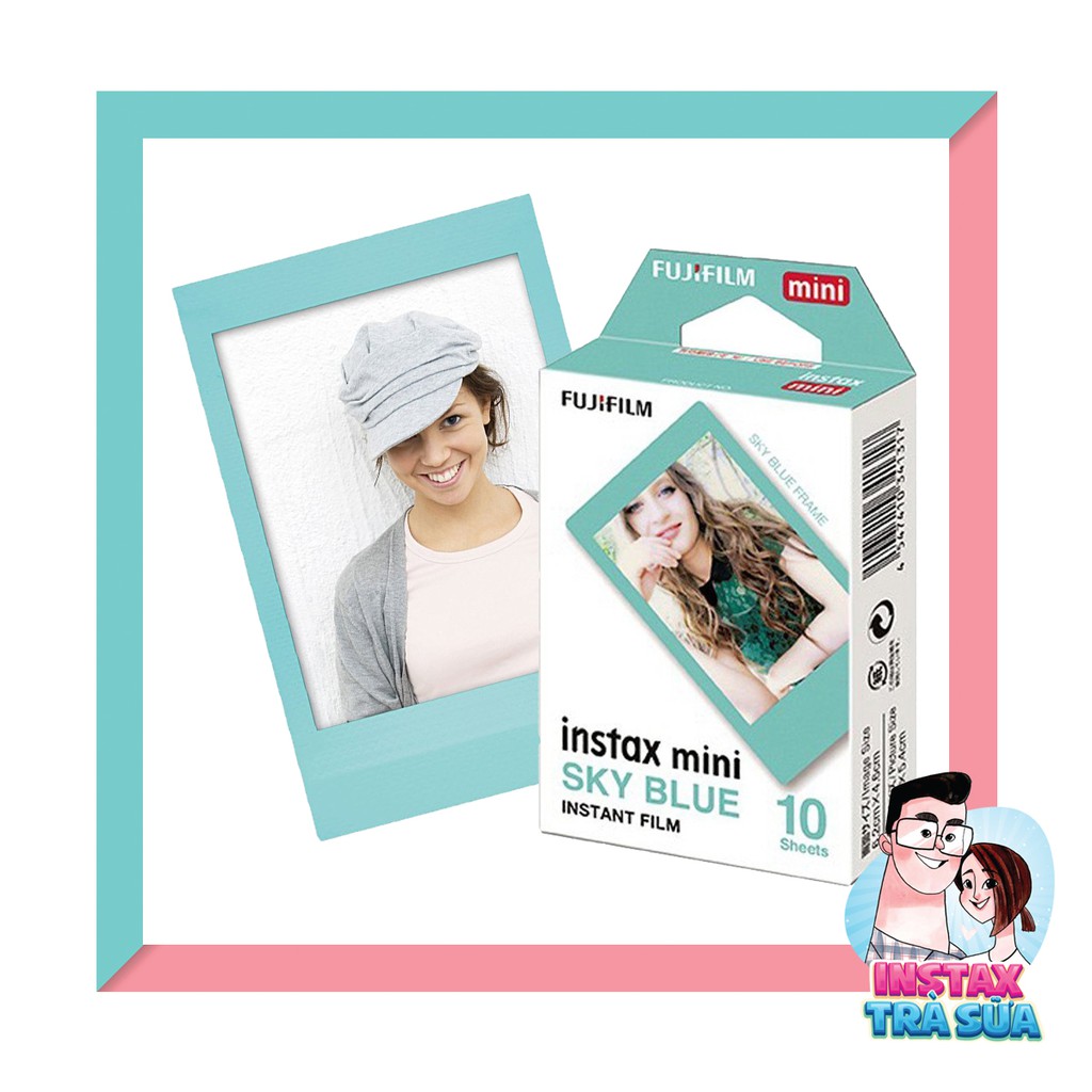 FILM INSTAX MINI - SKY BLUE (10 tấm)