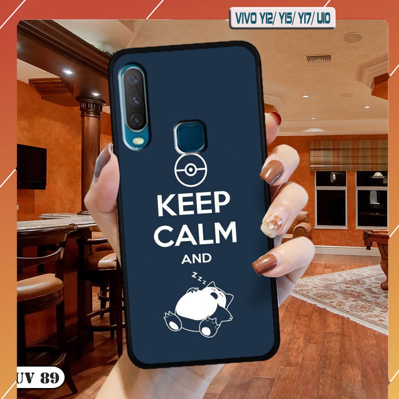 Ốp Vivo U10/ Y17 - lưng nhám viền dẻo ngộ nghĩnh