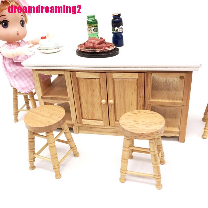 1 Ghế Gỗ Đồ Chơi Cho Búp Bê