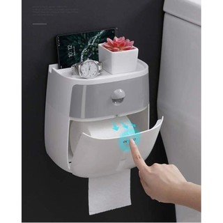 Hộp đựng giấy vệ sinh 2in1 Ecoco