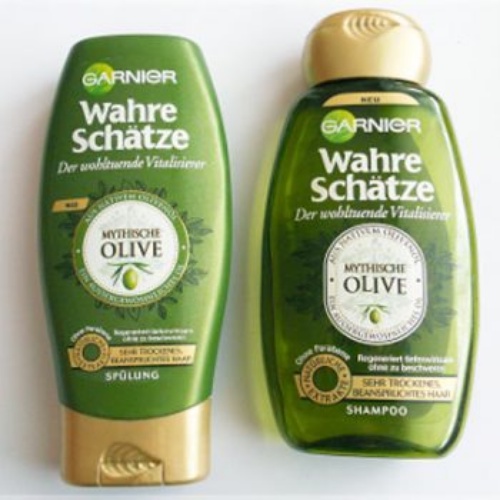 Dầu gội xả Garnier Wahre Schatze phục hồi tóc hư tổn - Shop Mecici