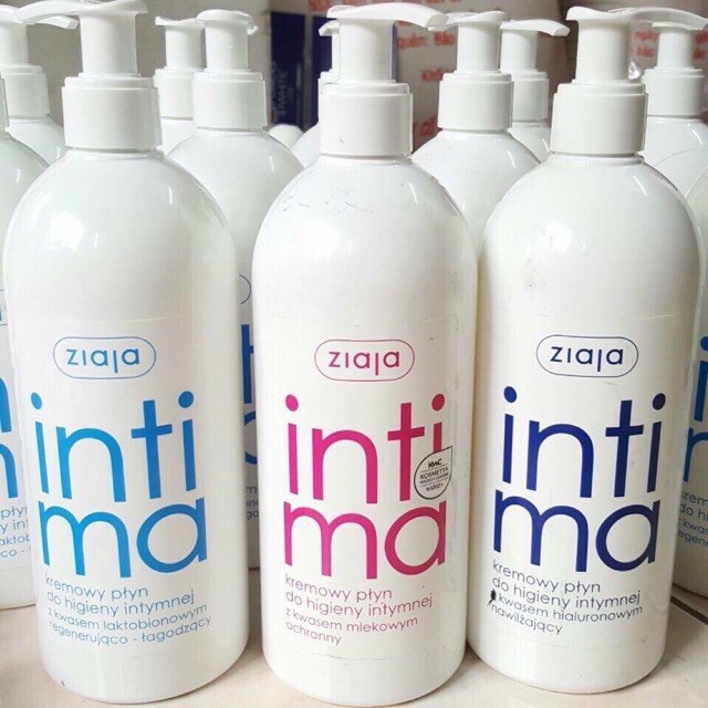 Dung dịch rửa vệ sinh dạng sữa intima Ba Lan 500ml