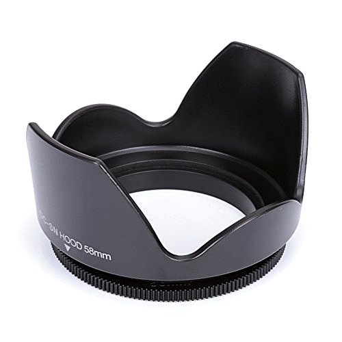 Lens hood vặn răng 52/55/58/62mm