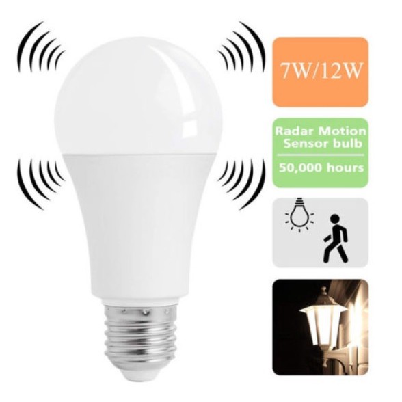 Bóng đèn cảm biến chuyển động 7W