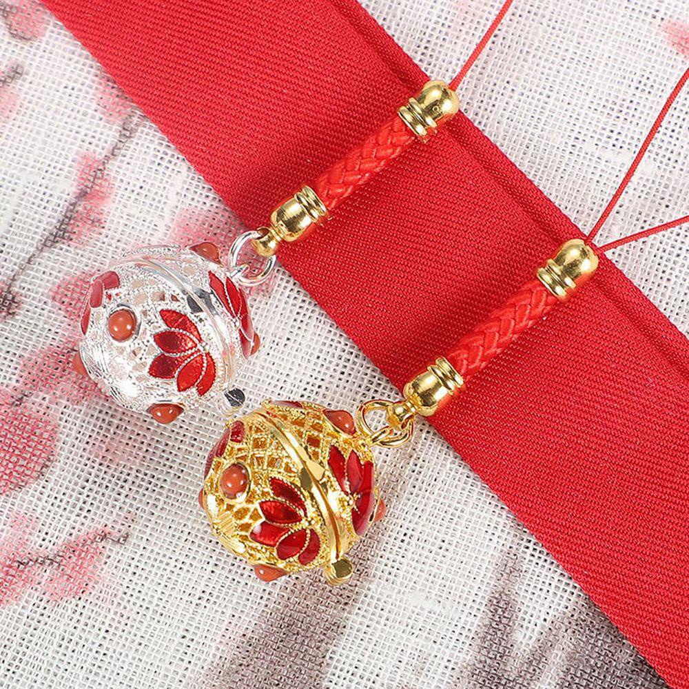 Quinton Móc Khóa Điện Thoại Bằng Đồng Dạ Quang Họa Tiết Bánh Xe May Mắn Quà Tặng Valentine