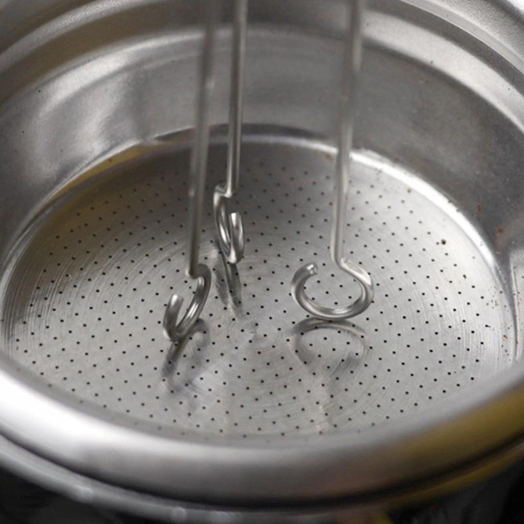 [Dolity2] Máy Khuấy Cà Phê Bằng Thép Không Gỉ Cán Gỗ