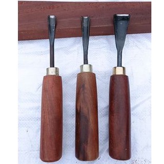 Bộ 3 đục bonsai làm cây cảnh gỗ sáo diều đã mài bén siêu bền dùng sẹo cây