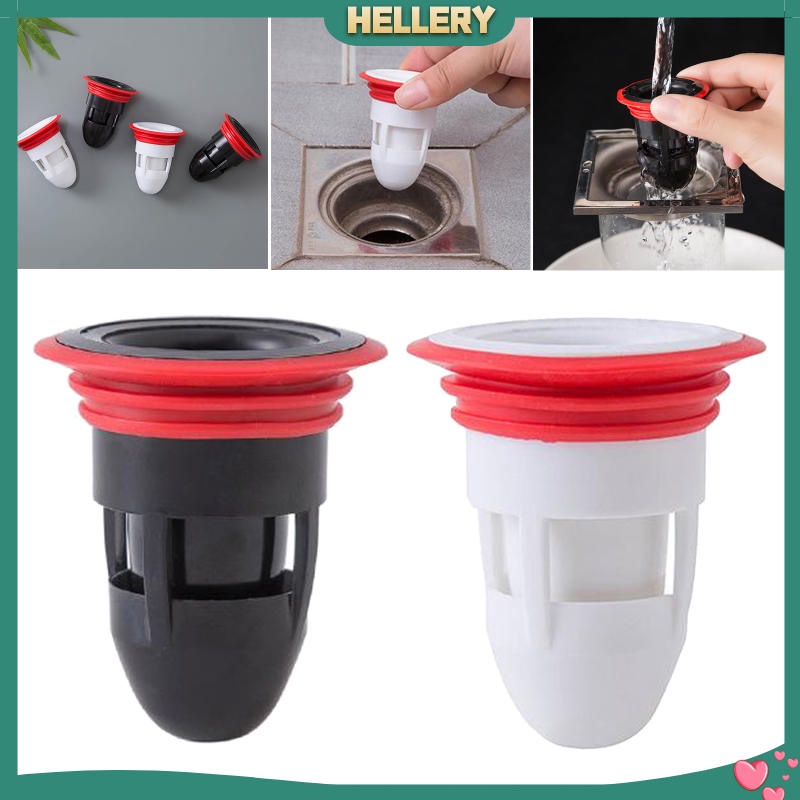 Nắp Đậy Cống Thoát Nước Sàn Nhà Tắm Chống Mùi Hôi Màu Đen