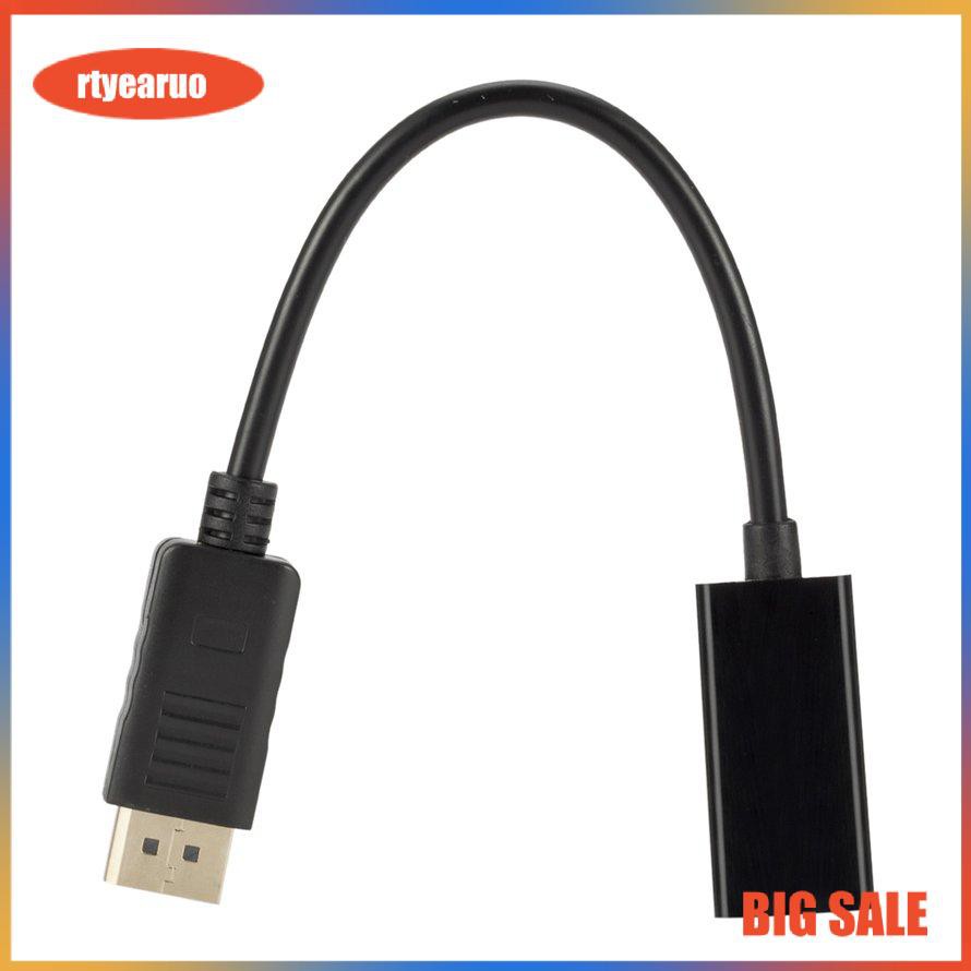 Cáp chuyển cổng DisplayPort DP sang HDMI hỗ trợ độ phân giải Full HD dành cho máy tính