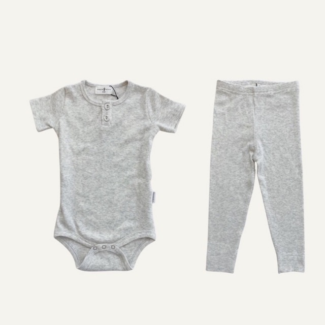 Bộ đồ áo liền thân em bé Macro & Micro Easy Set