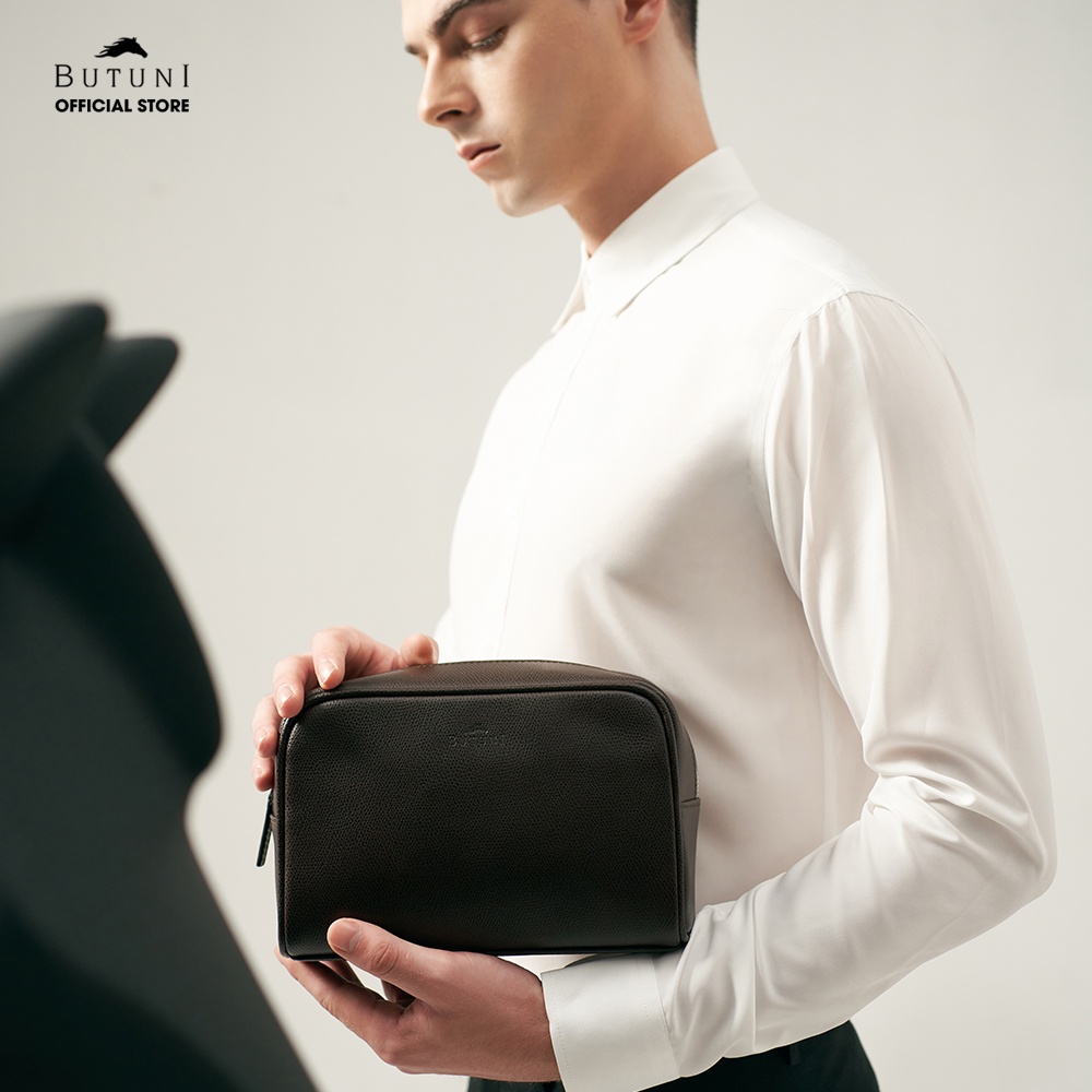 Clutch da thật Butuni Opti Clutch - Nâu