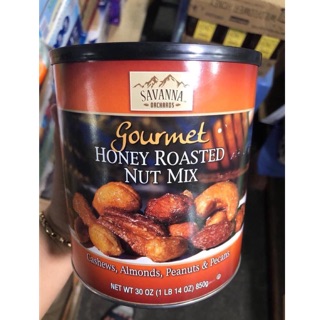 Hạt hỗn hợp vị mật ong Gourmet Honey Roasted Nuts Mix